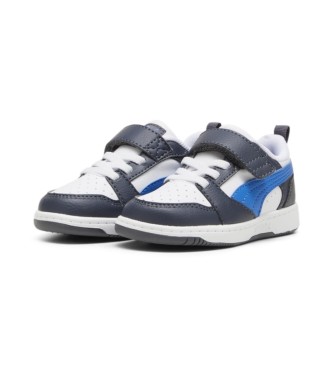 Puma Trainers Rebound V6 Lo A white, black, blue