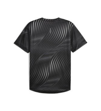 Puma Run Favorite Aop Ss T-Shirt czarny