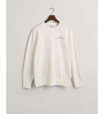 Gant Sudadera estampada Graphic blanco