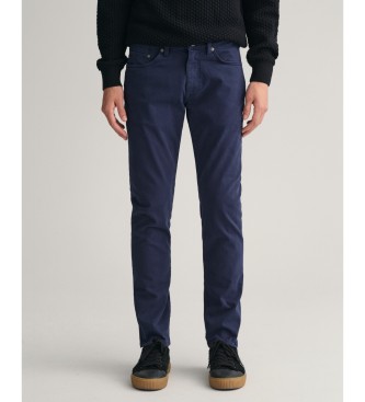 Gant Jeansy Slim Fit Desert navy