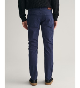 Gant Calas de ganga Slim Fit Desert navy