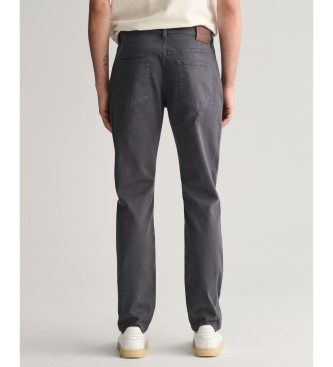 Gant Slim Fit Jeans Wstengrau