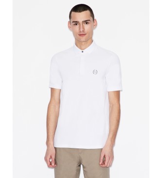 Armani Exchange Polo Cotton Classic branco