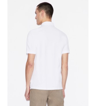 Armani Exchange Polo Cotton Classic biały