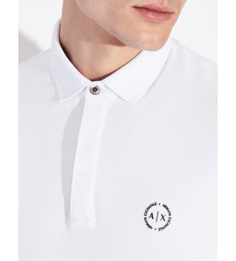 Armani Exchange Polo Algodn Clsico blanco