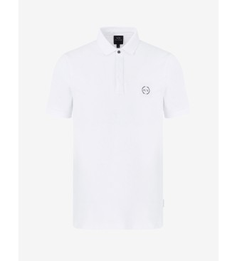 Armani Exchange Polo Bomull Klassisk vit