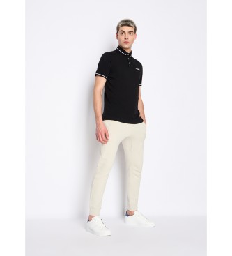 Armani Exchange Milan polo shirt sort