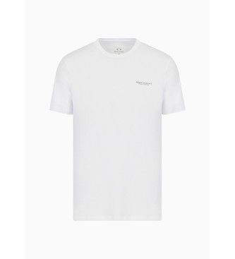 Armani Exchange Camiseta Mini Logo blanco