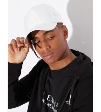 Armani Exchange Basic Cap vit