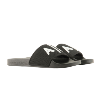 Armani Exchange Chanclas Ax negro