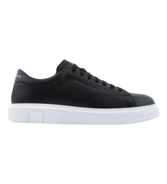 Armani Exchange Zapatillas de Piel Action negro