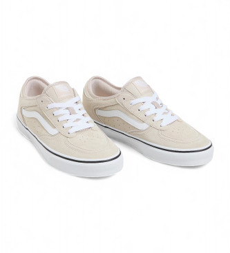 Vans Rowley Classic grijs leren schoenen