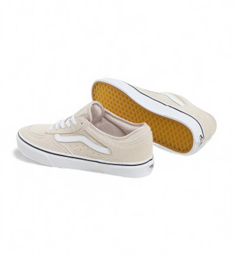 Vans Rowley Classic grijs leren schoenen