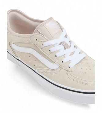 Vans Rowley Classic grijs leren schoenen