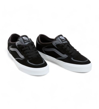 Vans Skórzane buty Rowley Classic czarne