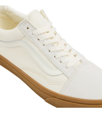 Vans Zapatillas de piel Old Skool beige