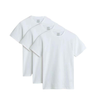 Vans Lot de 3 T-shirts Basic blancs