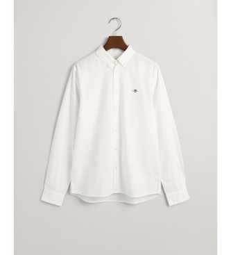 Gant Camicia bianca per adolescenti con scudo Oxford