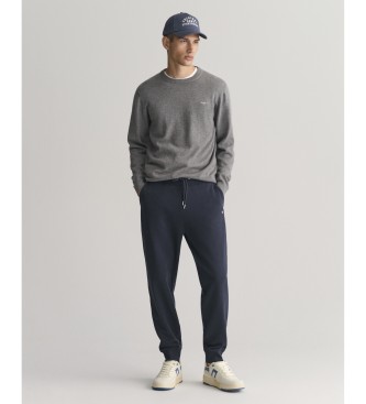 Gant Shield sweatpants marinebl