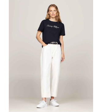 Tommy Hilfiger T-shirt met marine logo