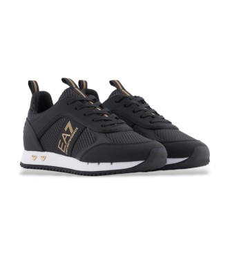 EA7 Lifestyle Sneakers zwart