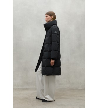 ECOALF Manteau noir Galana