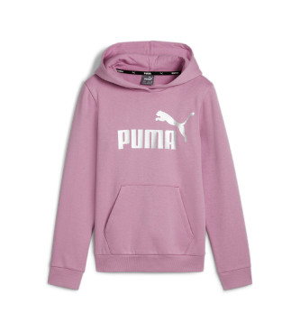 Puma Felpa rosa Ess+ Logo