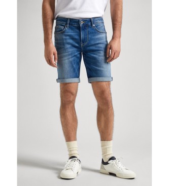 Pepe Jeans Bermudas Slim azuis