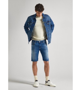 Pepe Jeans Bermudas Slim azuis