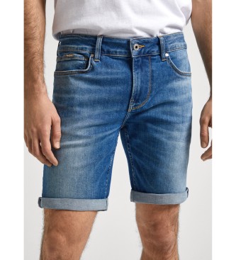 Pepe Jeans Bermudas Slim azuis