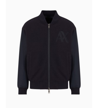 Armani Exchange Veste bombardier marine