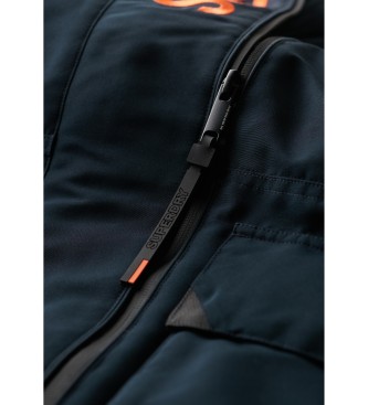 Superdry Casaco corta-vento com capuz e bordado Ultimate SD navy