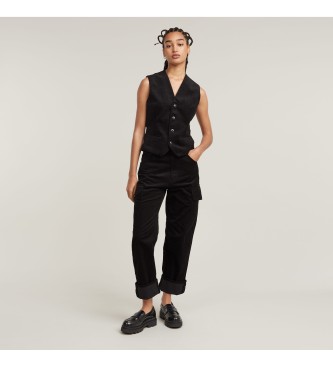 G-Star Cord 3D Boyfriend cargo trousers black