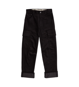 G-Star Pantaln cargo Cord 3D Boyfriend negro