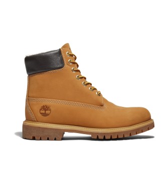 Timberland 6 Inch Premium vattentta lderkngor med snrning Gul