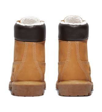 Timberland 6 Inch Premium vattentta lderkngor med snrning Gul