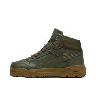 Puma Sneakers Rebound Abrupt in pelle verde