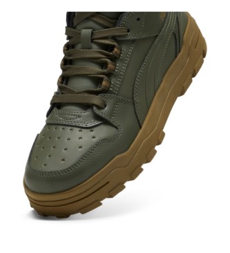 Puma Sneakers Rebound Abrupt in pelle verde