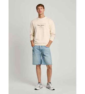 Pepe Jeans Sweatshirt Simon vit