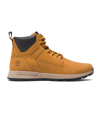 Timberland Killington Trekker gelbe Schnrschuhe aus Leder in mittlerer Hhe