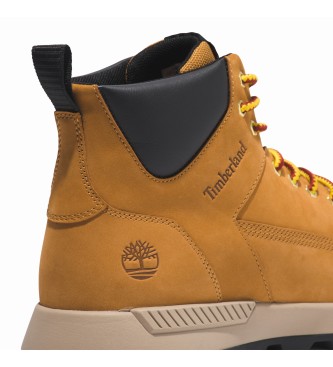 Timberland Killington Trekker gelbe Schnrschuhe aus Leder in mittlerer Hhe