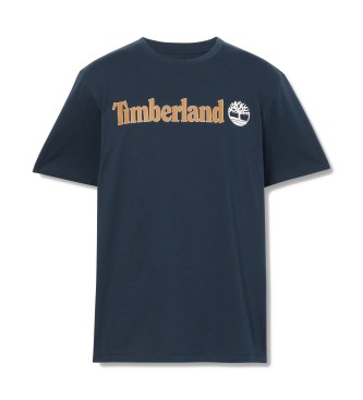 Timberland Camiseta con logotipo Kennebec River marino