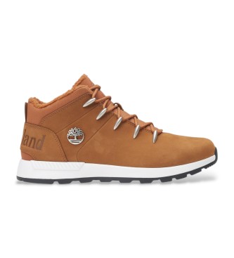 Timberland Skórzane buty treningowe Sprint Trekker w kolorze brązowym