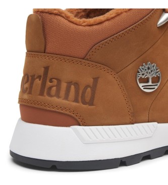 Timberland Skórzane buty treningowe Sprint Trekker w kolorze brązowym