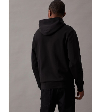 Calvin Klein Sudadera con capucha de algodn negro