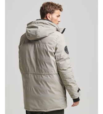 Superdry Parka acolchoada City cinzento