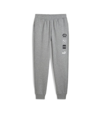 Puma Trningsbukser Graphic S Grey