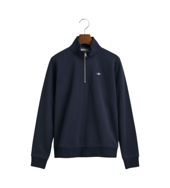 Gant Shield half-zip sweatshirt navy