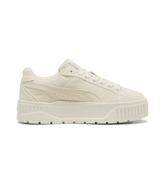 Puma Karmen II beige leather slippers