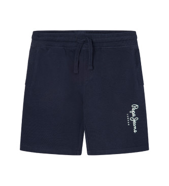 Pepe Jeans Pantaloncini New Eddie blu scuro